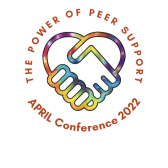 The Power of Peer Support APRIL Conference 2022 Rainbow Hands Grasped