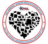 2021 APRIL conference Logo - states in a heart - our community showing grace by staying in place